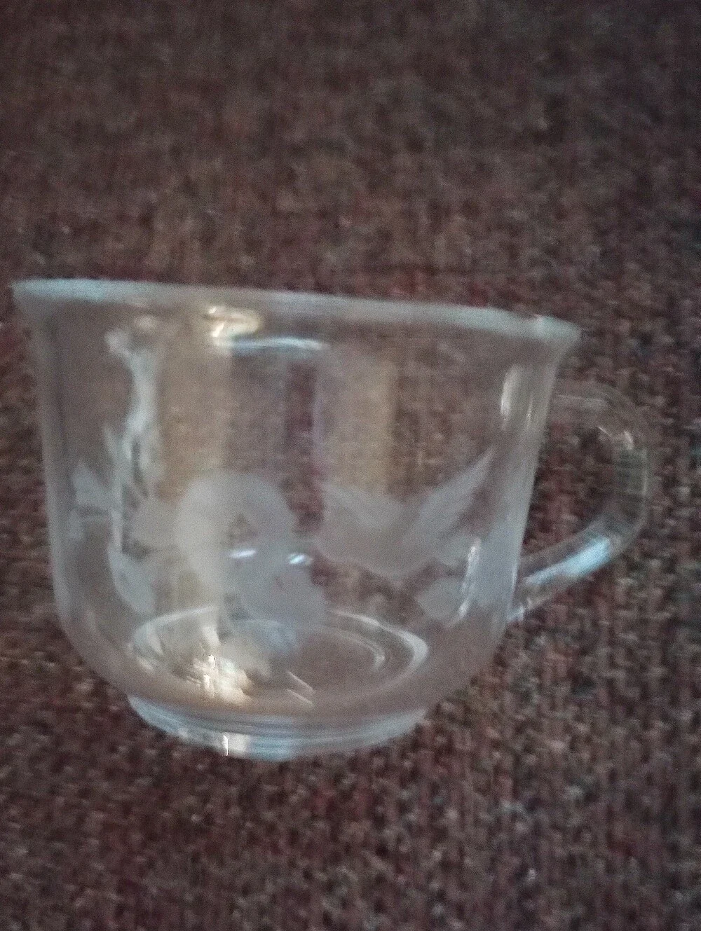 Avon Hummingbird Cup & Saucers- New In Box